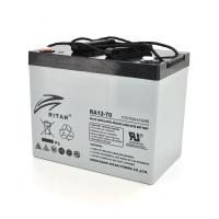 Акумуляторна батарея AGM RITAR RA12-70, Gray Case, 12V 70.0Ah (350 x 167 x 182)