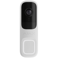 Ajax Doorbell White RAL 9003 Відеодзвінок