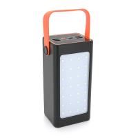 Powerbank ACL PW-52 70000mAh, PD22.5W, 4xUSB+ Type C, ліхтар, 1,47 кг, Black/White, Box