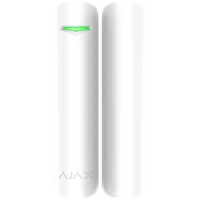 Бездротовий комбінований сповіщувач відчинення, удару та нахилу Ajax Superior DoorProtect Plus white Jeweller