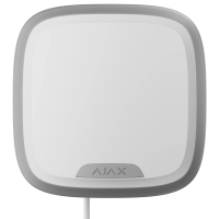 Дротова вулична сирена Ajax Superior StreetSiren Plus white Fibra