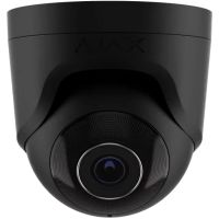 TurretCam (8EU) ASP black 5МП (4мм) IP відеокамера Ajax