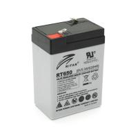 Акумуляторна батарея AGM RITAR RT650, Gray Case, 6V 5Ah (70х47х99 (107)) Q20