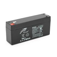 Акумуляторна батарея AGM RITAR RT632, Gray/Black Case, 6V 3.2Ah ( 134х35х60 (66) ) Q10
