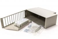 Патч-панель оптична 3U-96, під 4 касети, 96 (SC) ОВ