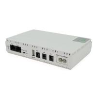 ДБЖ UPS-18W DC1018P для роутерів/комутаторів/PON/POE-430, 5//9/12V, 1A, 10400MAh(4*2600MAh), White, BOX