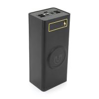 Power bank Voltronic CX24-PD-QIMagnetic під 24х18650, Magnetic Wireless Charger, Output:22.5W, Micro-USB, Type-C, Lightning, ABS, PVC, Black, BOX