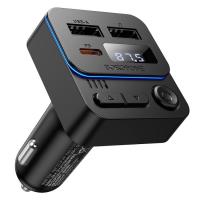 FM- модулятор Borofone BC60, Black, Box