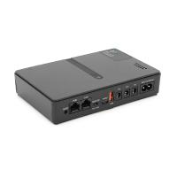 ДБЖ UPS-18W DC1018P YT45949 для роутерів/комутаторів/PON/POE-430, 5//9/12V, 1A, 11600MAh(знімні 4*2900MAh), Black, BOX