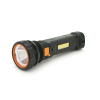Ліхтар ручний WESTECH, вбудований АКБ/1200mah, Solar+COB,3 режими, USB кабель,black