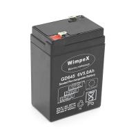 Акумуляторна батарея Wimpex WX-645 6 V 5Ah (70 x 47 x 100 (105)), 0.60 kg, Black, Q20