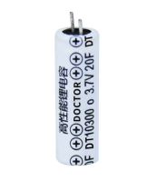 Акумулятор 10300 Li-Ion Doctor DT10300 , 260mAh, 3.7V, клеми під паяння, Φ10*L30mm, Grey