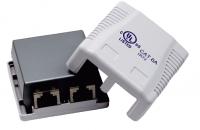 Розетка зовнішнього монтажу OK-net 6a FTP, 2 порт