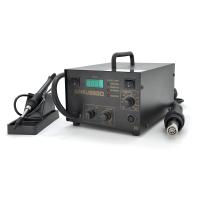 Паяльна станція BAKKU BK852D компресорна цифрова індикація, фен, паяльник (325*275*202) 4,46 кг