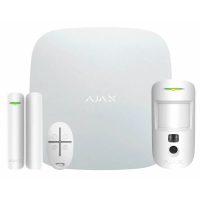 Ajax StarterKit Cam HDR white охоронної сигналізації Комплект