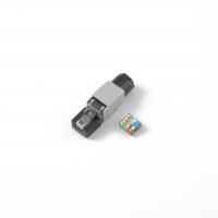 Конектор RJ-45 швидкого монтажу 8P8C UTP Cat-6 (розбірний, безінструментальний) сірий, ціна за 1 шт