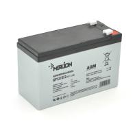 Акумуляторна батарея MERLION AGM GP1272F2 12 V 7,2 Ah (150 x 65 x 95 (100)) 2,0 кг Black/White Q10