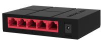 Комутатор Mercury SG105M 5 портів Ethernet 10/100 Мбіт/1000 Мбіт/сек, + перехідник, BOX Q60