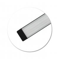 Світлодіодний світильник GAMA-80 80W 6400K 1200x75x27мм чорний