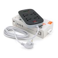 Мережевий фільтр LDNIO SC4407, 4 Розетки + 4 USB, 2 м, перетин 3х0,75мм, White, Box