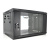 Шафа Merlion 6U, 600*450*367 (Ш*Г*В) мм загартоване скло, чорна. сталь 1,2мм з замком Шафа Merlion 6U, 600*450*367 (Ш*Г*В) мм загартоване скло, чорна. сталь 1,2мм з замком