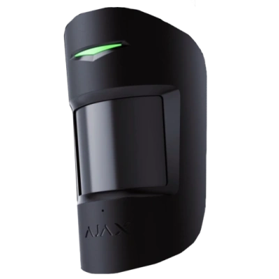 Бездротовий комбінований сповіщувач руху та розбиття скла Ajax Superior CombiProtect black Jeweller