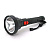 Ліхтар ручний Bailong BL-826, 1LED, OSL LED, 3W, 3 режими, вбудований АКБ/2000mah, Black, IP44, кабель USB-micro, 260х82х36мм, BOX