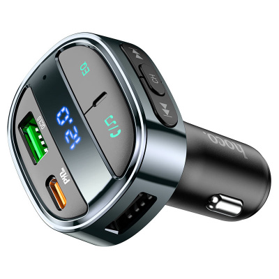 FM-модулятор HOCO E70, Black, Box