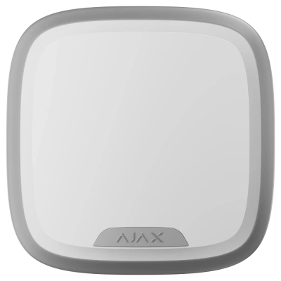 Бездротова вулична сирена Ajax Superior StreetSiren Plus white Jeweller