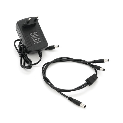 Корпус ДБЖ для роутера, 15W, Output: DC12V/1,5A, під акумулятори 4(АА), White, ОЕМ(Порожній)