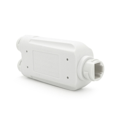 POE подовжувач-дільник RITAR 1/2 IP67 ( 1 Вх -2 Вих, 100Mpbs POE ) 44-57V- 24W, водонепроникний, White