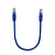 Патч-корд литий RITAR, UTP, RJ45, Cat.5e, 0,25m, синій, Cu (мідь)