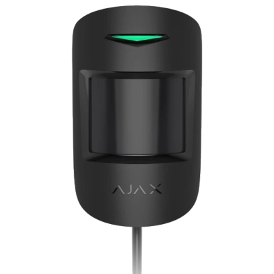 Дротовий сповіщувач руху Ajax Superior MotionProtect Plus black Fibra
