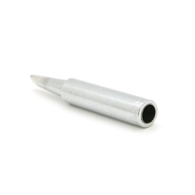 Жало для паяльника BAKKU BK-900M-T-2.4D,silver, 4*6.3mm, мідь, гальванічне покриття, висока теплопровідність, швидке нагрівання, перо широке