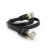 Патч-корд литий плоский WEEPDA, UTP, RJ45, Cat.7, 0.5m, Cu, чорний