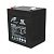 Акумуляторна батарея AGM RITAR RT1250B, Black Case, 12V 5.0Ah ( 90 х70 х 101 (107) )  Q10