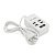 Мережевий фільтр ТВ-Т05, 4 USB, 1.5 м, перетин 3х0,5мм, 2.1А, White, Box