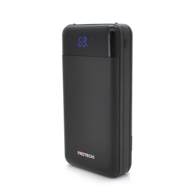 Powerbank ProTech-B06 30000mAh, 2USB, White/Black, (600g), Blister