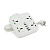 Мережевий фільтр ТВ-Т90, 4 розетки + 3 USB, 2 м, перетин 3х0, 75мм, 3000W, White, Box