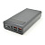 PowerBank XO-PR123 30000mAh, flashlight, Input :5V/2.5A, 9V/2A, 12V/1.5A (Micro,Type-C,Lightning), Output:5V/3A ,9V/2A, 12V/1.5A (3USB,Type-C), Q56,plastic,Black