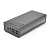 PowerBank XO-PR124-40000mAh, Input: 5 V/2A, (Micro, Type-C, Lightning), Output: 5 V/2 A, (4xUSB, Type-C), Q16, plastic, black