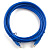 Патч-корд литий RITAR, CCA, UTP, RJ45, Cat.5e, 25m, синій Q50