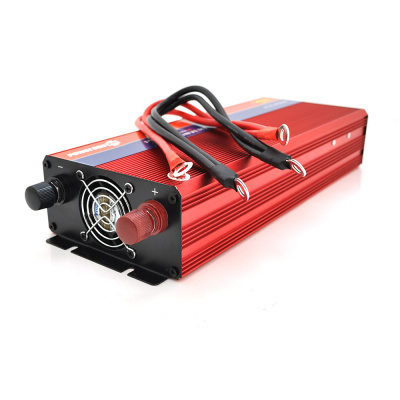 Інвертор напруги NV-5000(2500Вт), 12/220V, approximated, 2 універсальні розетки, клем, Box