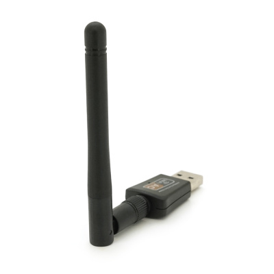 Бездротовий адаптер Wi-Fi-USB Merlion LV-UAC08, RTL8811CU, з антеною 20см, 802.11 a/b/g/n, 600MB, 2.4 GHz, Blister Q50