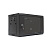 Шафа Merlion 6U, 600*350*367 (Ш*Г*В) мм загартоване скло, чорна, сталь 1,2мм, із замком (у розібраному вигляді!!!), Black