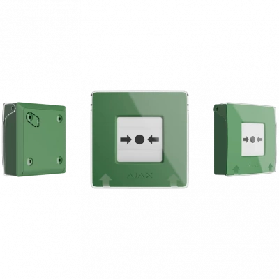 Ajax Manual Call Point (Green) ручний бездротовий Сповіщувач