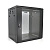 Шафа Merlion 12U, 600*450*634 (Ш*Г*В)мм  загартоване скло, чорна, сталь 1,2мм  з замком