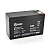 Акумуляторна батарея EUROPOWER AGM EP12-9F2 12 V 9Ah ( 150 x 65 x 95 (100) ) Black Q10