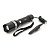 Ліхтар підстовбурний Watton WT-040, 1LED CREE Q5, 3W, 3 режими, кабель з кнопкою, ZOOM,18650 /ААА/6800mah, Black, IP40, СЗУ+АЗУ, 160х40х30мм, BOX