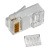 Конектор Merlion RJ-45 8P8C UTP Cat-6 (50 шт/уп.), подвійний Конектор Merlion RJ-45 8P8C UTP Cat-6 (50 шт/уп.), подвійний